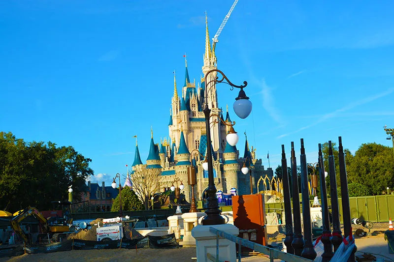 Magic Kingdom hub construction 2015 (11)