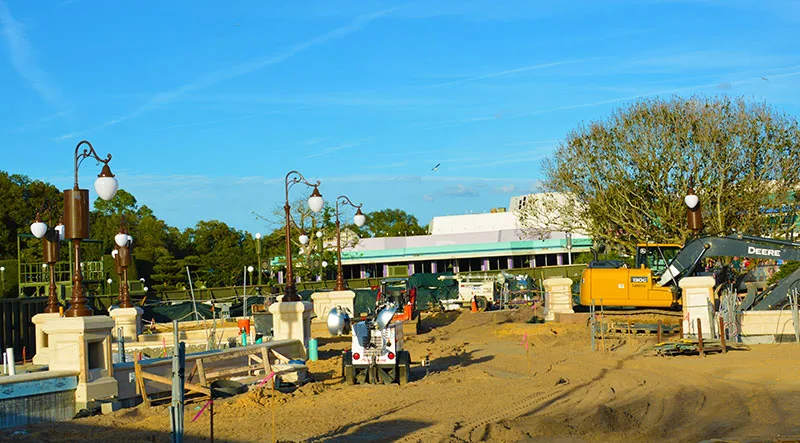 Magic Kingdom hub construction 2015 (9)