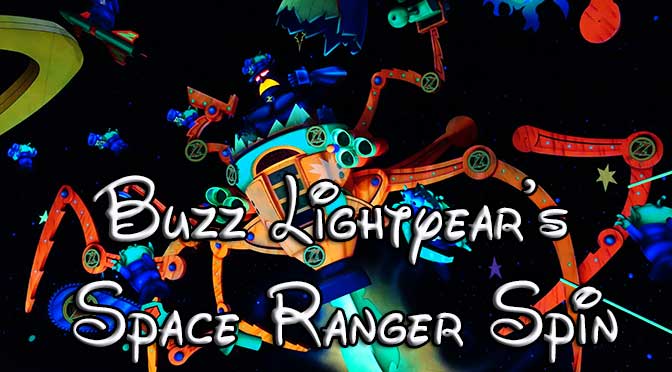 buzz lightyears space ranger spin magic kingdom walt disney world