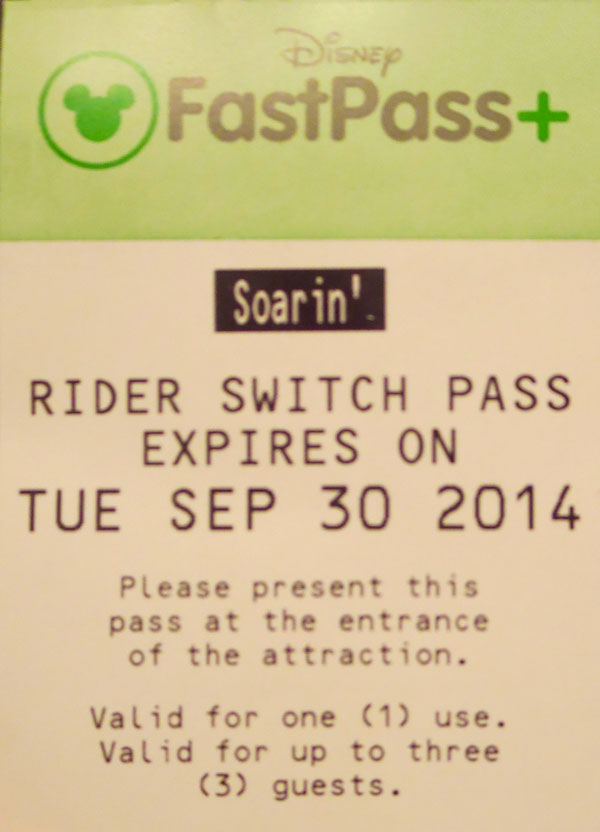 child swap rider switch pass walt disney world