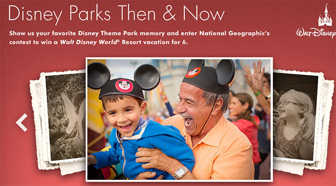 disney world then and now national geographic sweepstakes