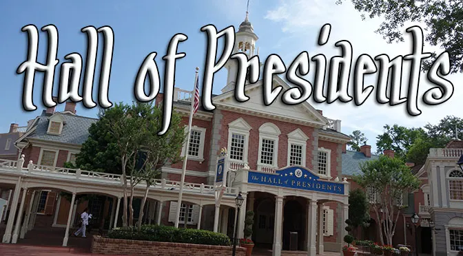 hall of presidents walt disney world magic kingdom liberty square