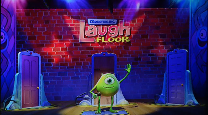 monsters inc laugh floor comedy club tomorrowland magic kingdom disney world