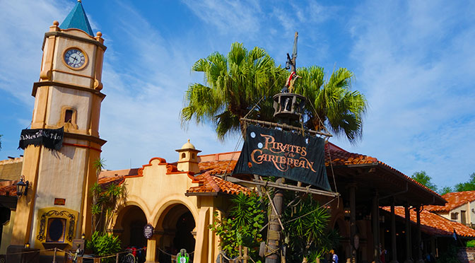 pirates of the caribbean adventureland magic kingdom disney world