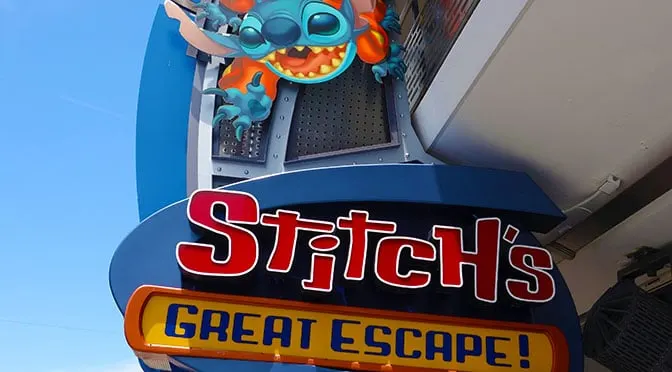 Stitch's Great Escape closing in favor of a new attraction