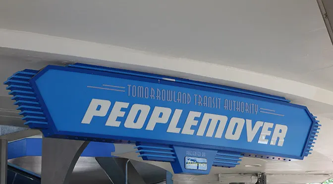 tomorrowland transit authority peoplemover magic kingdom walt disney world