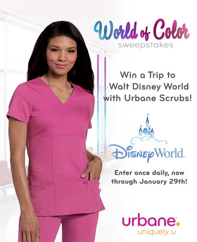 world of color disney world sweepstakes