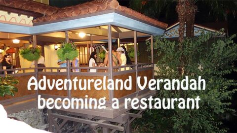 Adventureland Verandah to be restored as a restaurant