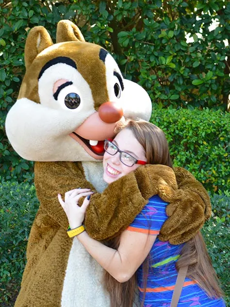 Chip n Dale Chipmunks Epcot Walt Disney World