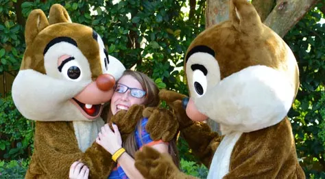 Chip n Dale Chipmunks Epcot Walt Disney World