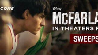 Disney McFarland USA Sweepstakes