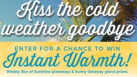 Kiss the Cold Goodbye Text to Win Sweepstakes