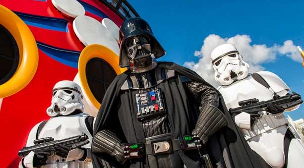 Star Wars Charaacters Disney Cruise Line Fantasy