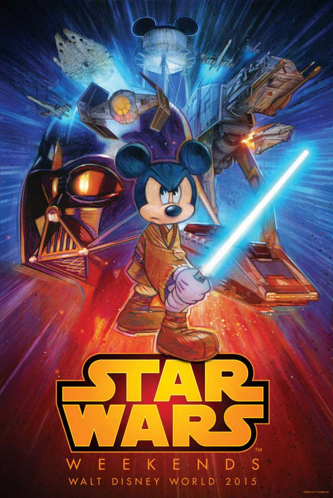 Star Wars Weekends 2015 logo and information l kennythepirate.com