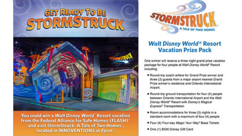 Stormstruck Walt Disney World Sweepstakes