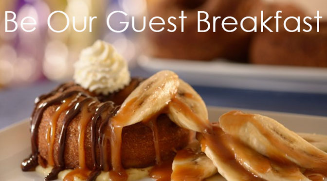 Be Our Guest Restaurant at Walt Disney World's Magic Kingdom Breakfast