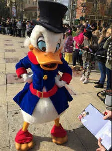 Disneyland Paris Swing into Spring Scrooge McDuck