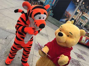 Disneyland Paris Swing into Spring Tigger and Pooh