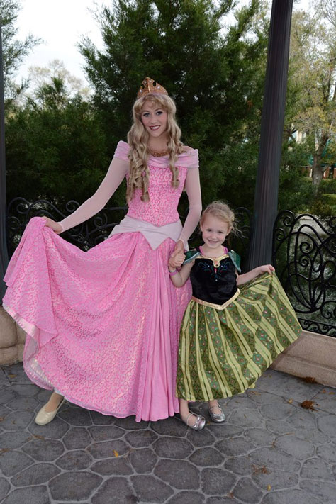 princess aurora meet and greet