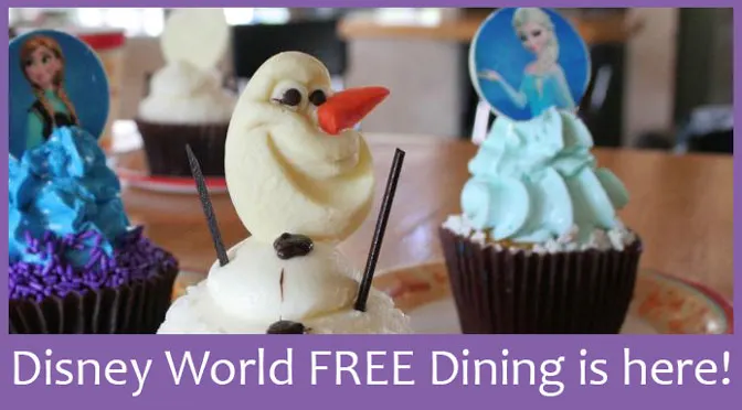 Disney World Free Dining Dates Fall 2015