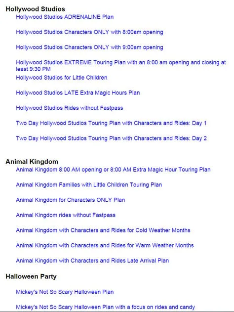 Character Locator App for Disney World now offering Touring Plans 4
