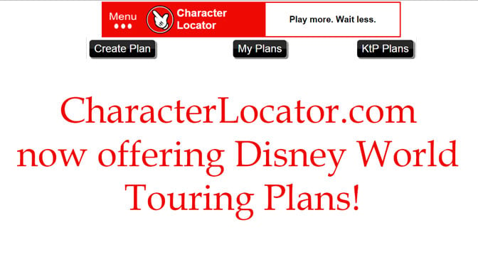 Character Locator Disney World Touring Plans
