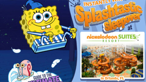 SpongeBob SquarePants Nickelodeon Suites Orlando Sweepstakes
