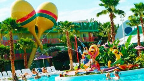 All Star Resorts experience pool changes