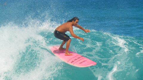 Banzai Pipeline in Oahu, Hawaii