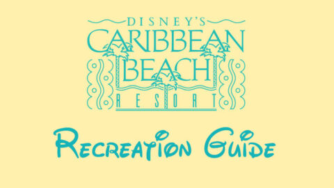 Caribbean Beach Resort Recreation Activities Guide