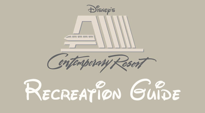 Contemporary Resort Recreation Activity Guide