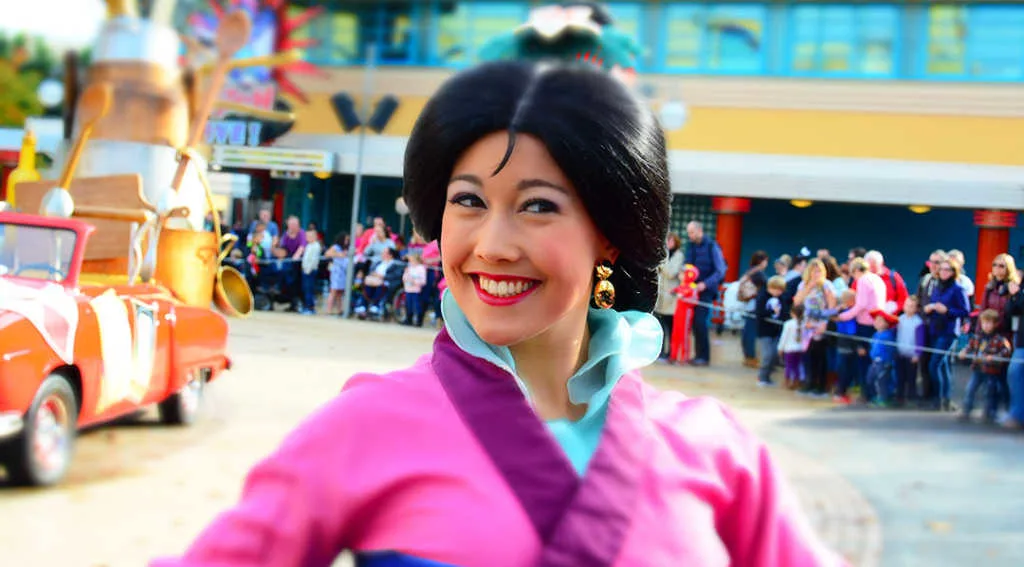 Stars n Cars Meet and Greet Disneyland Paris Disney Studios Paris Mulan