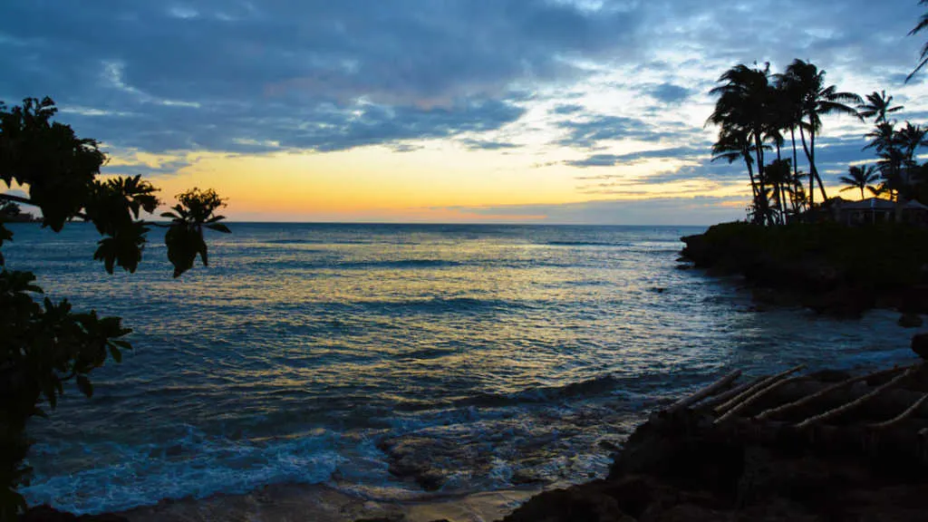 Turtle Bay Resort Noth Shore Oahu Hawaii Sunset (1)