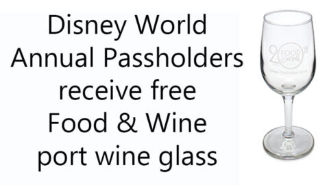 Disney World Annual Passholders! Find Out How You Can Get a Commemorative Port Wine Glass