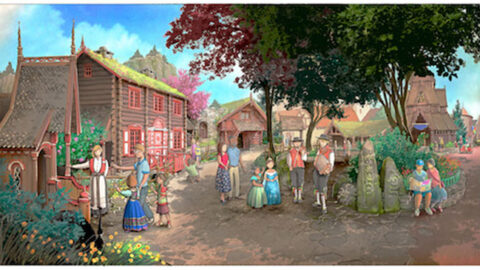 Frozen Ever After and Royal Summerhus details and concept art