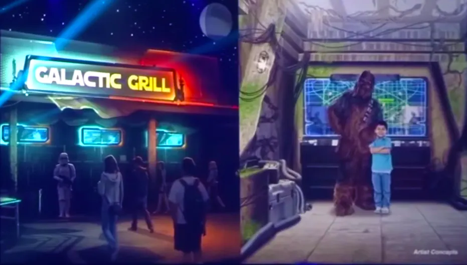 Star Wars Land Launch Bay