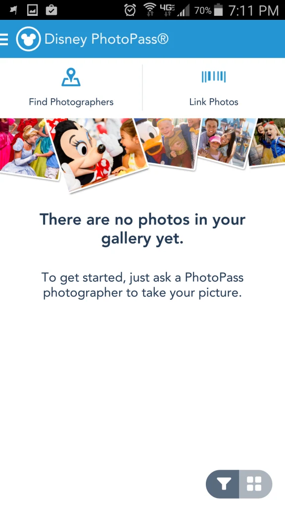 My Disney Experience now includes Photopass previews
