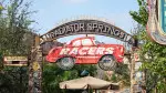 Radiator Springs Racers Entrance sign