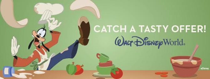 Free Quick Service Meal offer at Walt Disney World