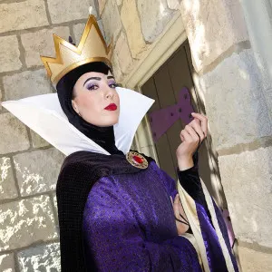 Queen Grimhilde at Disnyland Fantasyland 2015