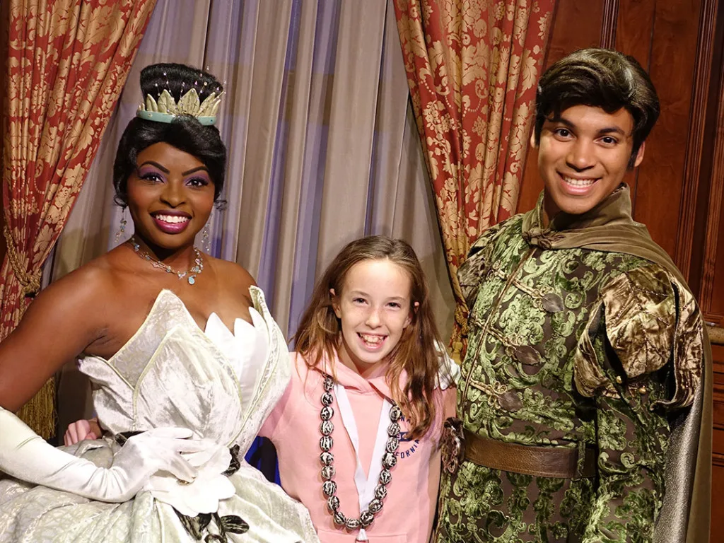 DVC 25th Anniversary Party at Magic Kingdom in Disney World tiana & naveen #dvc25