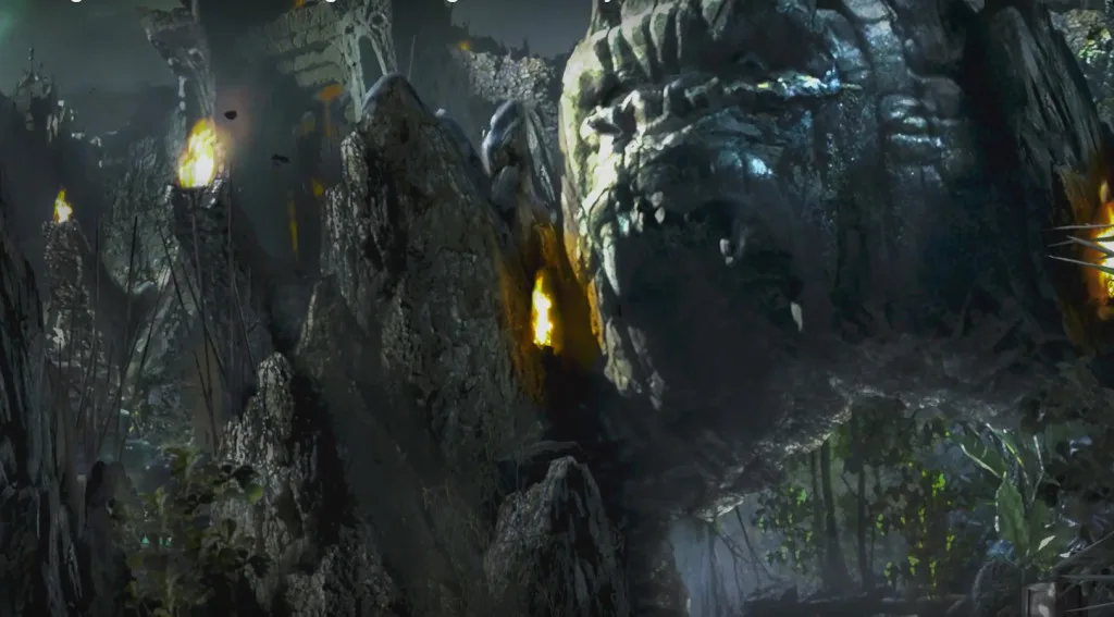 Skull Island Reign of Kong concept art King Kong