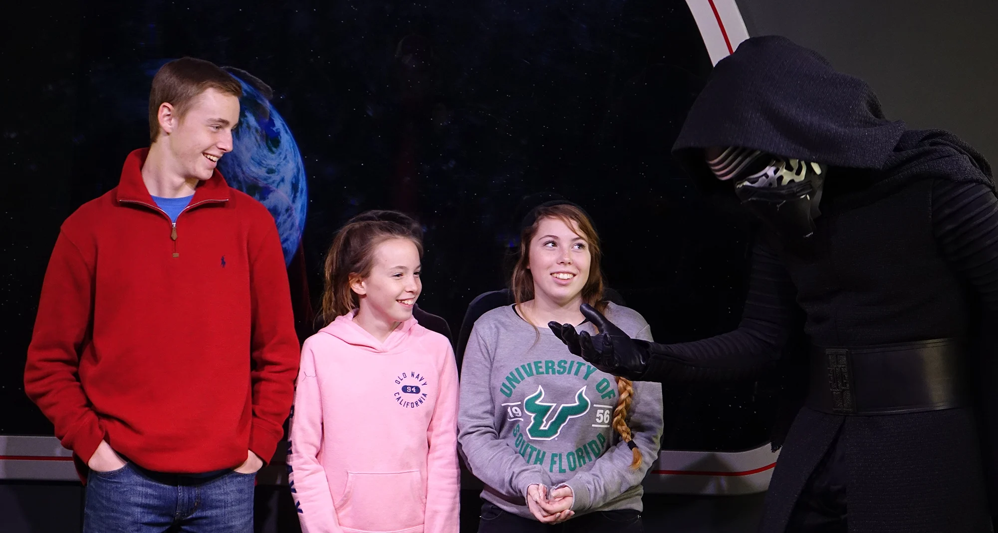 Star Wars Launch Bay Kylo Ren meet and greet