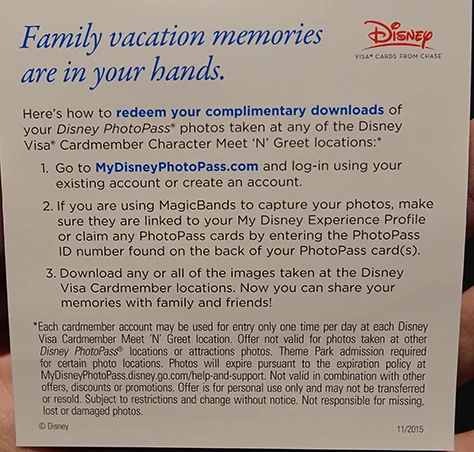 Star Wars Launch Bay information card back