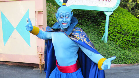 Worldwide Wednesday: Aladdin’s Genie in human form at Disneyland Paris