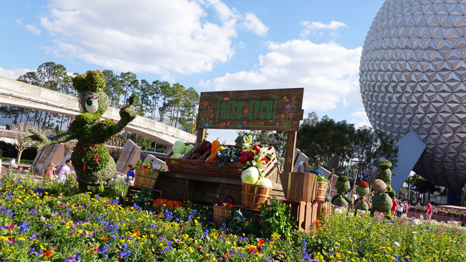 Epcot Flower and Garden Festival topiaries 2016