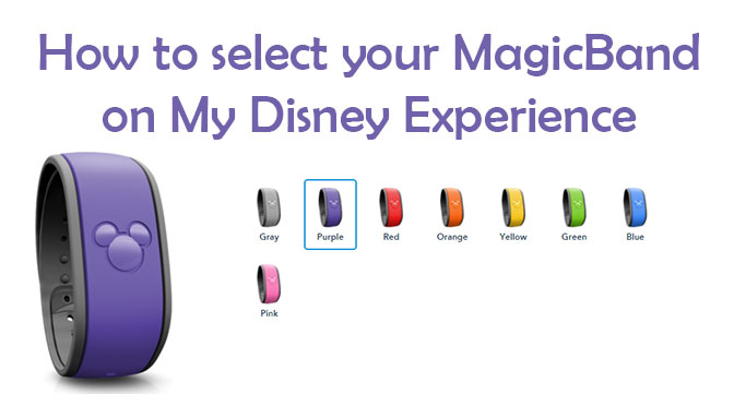 How to customize your MagicBand on My Disney Experience website #disneyworldplanning