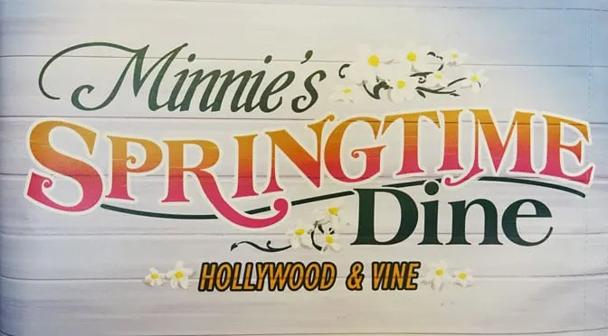 Minnie's Springtime Dine at Hollywood and Vine in Hollywood Studios