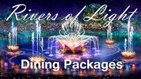 Rivers of Light Dining Packages now available