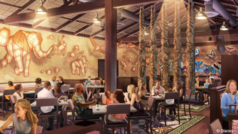 Tiffins announces menu items and details on Jungle Book:  Alive with Magic Dining Packages